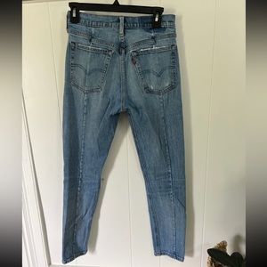 Levi’s high waisted, skinny leg jeans